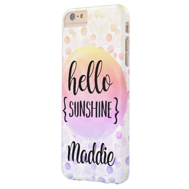 Coques Case-Mate iPhone Bonjour Sunshine (Dos gauche)