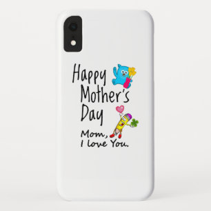 Case-Mate iPhone Case Bonne fête des mères. Maman, je t'aime.