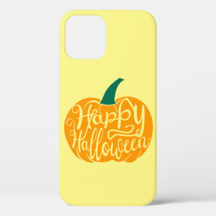 Case-Mate iPhone Case Bonne lettre Halloween sur citrouille sculpté