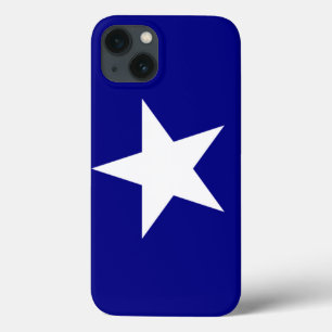 iPhone 13 Coque Bonnie Pavillon bleu étoile blanche