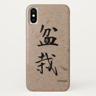 Case-Mate iPhone Case Bonsai en Kanji japonais sur papier artisanal