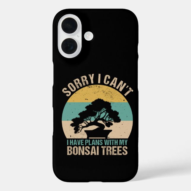 Coques Case-Mate iPhone Bonsai Tree - Cool Indoor Plants Lover Gardening (Verso)