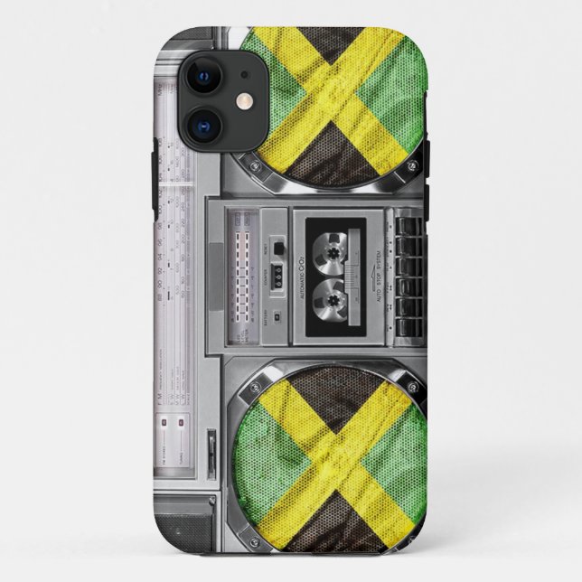 Coques Case-Mate iPhone Boombox jamaïcain (Dos)