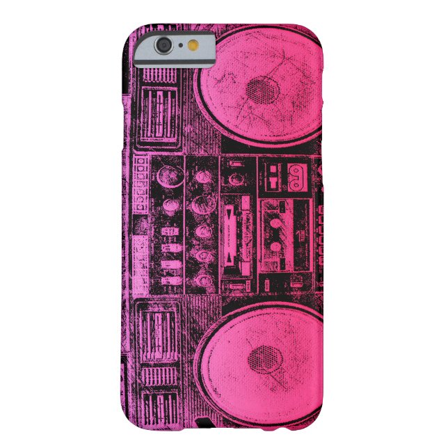 Coques Case-Mate iPhone Boombox rose (Dos)