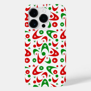 Coque Pour iPhone 14 Pro Boomerangs de Noël