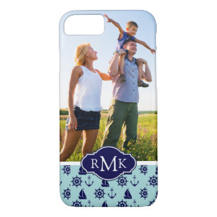Case-Mate iPhone Case Bord de la mer Pattern  votre photo et monogramme