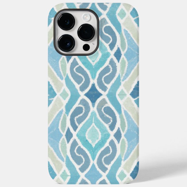 Coques Case-Mate iPhone Bord de mer/plage/bleu marine (Verso)