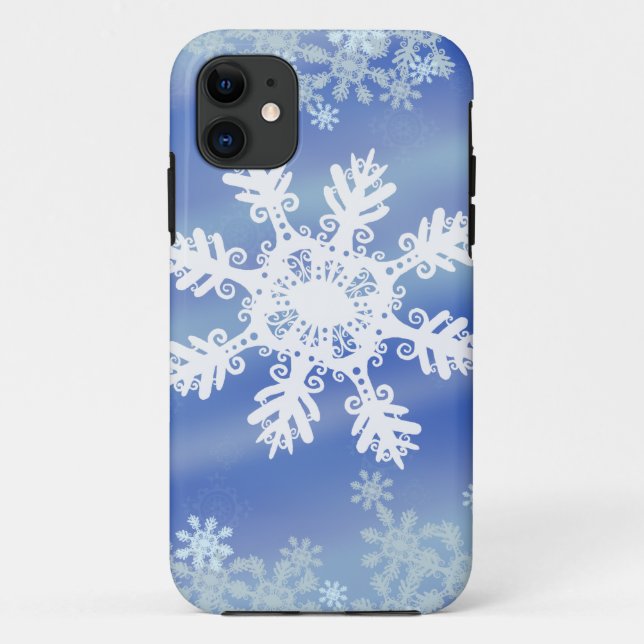 Coques Case-Mate iPhone Bords givrés VII (Dos)
