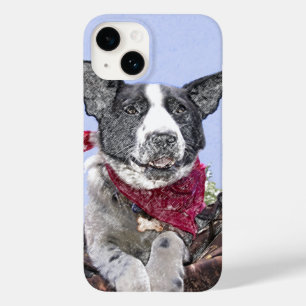 Coques Pour iPhone Bordure Collie Heeler Mix Secourir Chien croquis A