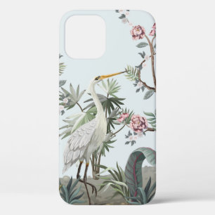 Case-Mate iPhone Case Bordure en style chinoiserie avec cigognes et peon