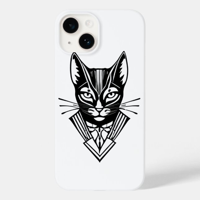 Coques Case-Mate iPhone Bossy Cat phonecase (Verso)