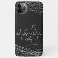 Boston Terrier est le Cool Heartbeat Minimal Chien