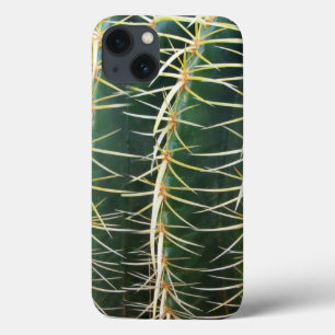 iPhone 13 Coque Botanical Green Sphere Cactus
