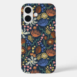Coque Pour iPhone 16 Botanique Série Boho #3