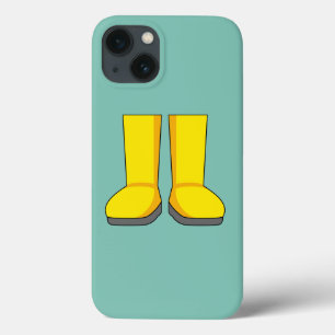 Case-Mate iPhone Case Botte de pluie en caoutchouc jaune