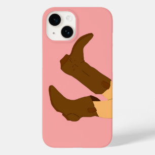 Coque Pour iPhone 14 Bottes Cowboy