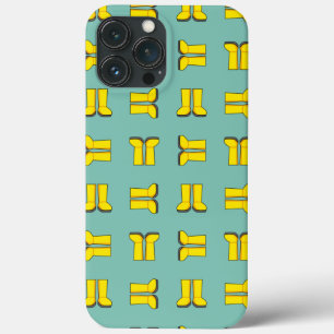 Case-Mate iPhone Case Bottes de pluie jaunes en caoutchouc