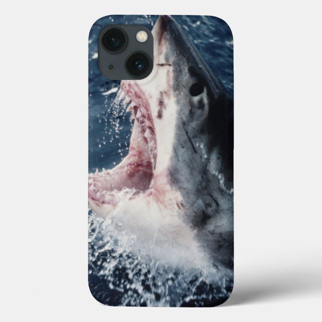 Coques Case-Mate iPhone Bouche élevée de requin ouverte (Verso)
