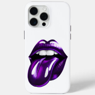 Coque iPhone 15 Pro Max Bouche pourpre
