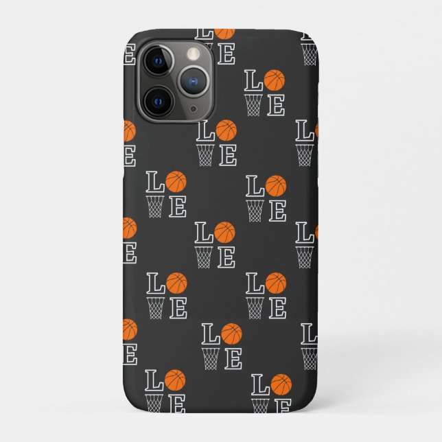Coques Case-Mate iPhone Boucles de basket-ball, Lecteur de basket-ball Cad (Dos)