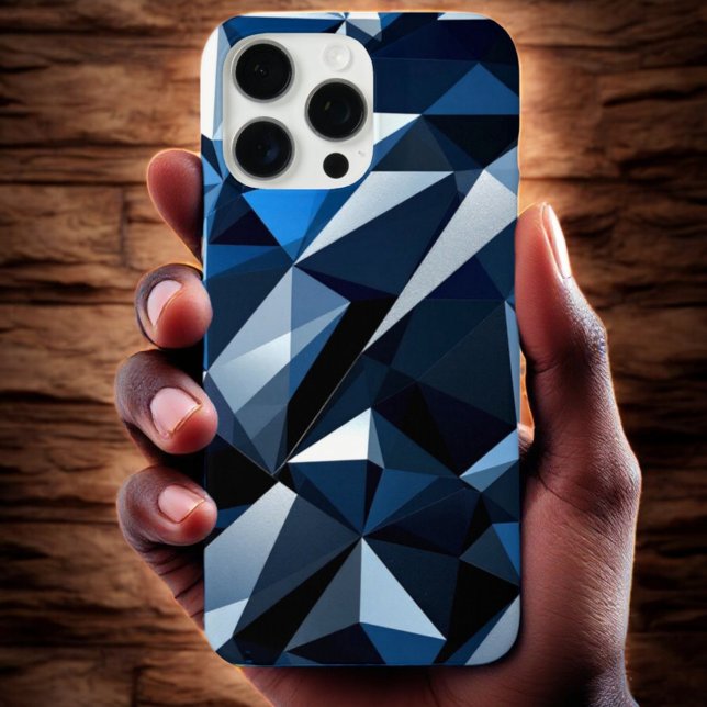 Coques Case-Mate iPhone Bouclier Azure triangulaire pour iPhone (Créateur téléchargé)