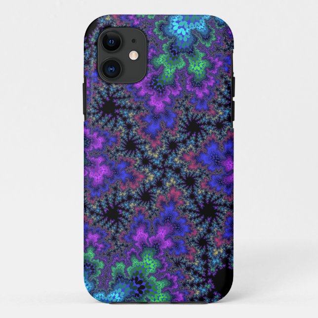 Coques Case-Mate iPhone Bouclier d'aquarelle violet (Dos)
