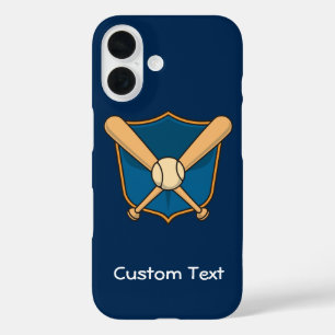 Coque Pour iPhone 16 Bouclier de baseball