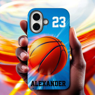 Coque Pour iPhone 16 Bouclier de basket