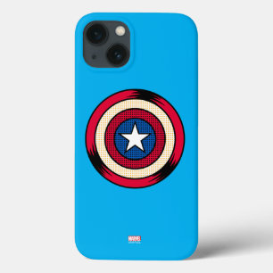 Case-Mate iPhone Case Bouclier Demi-Teinte Captain America