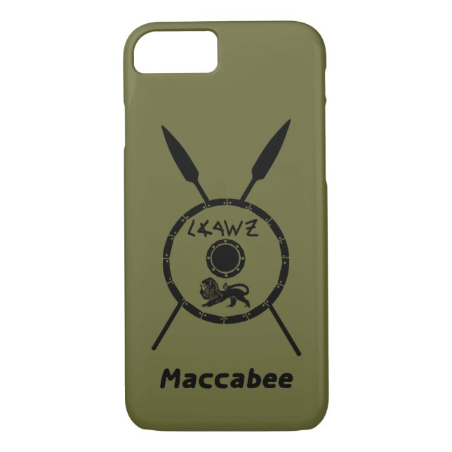 Coques Case-Mate iPhone Bouclier Maccabee Soumis Et Voies (Dos)