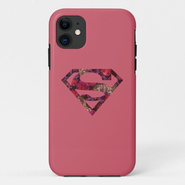 Coques Case-Mate iPhone Bouclier S rose Floral (Dos)