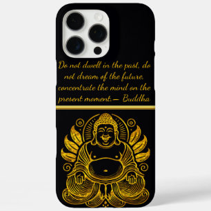 Coques iPhone 16 Pro Max Bouddha d'or paisible