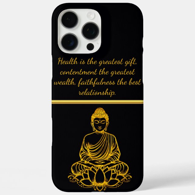 Coques Case-Mate iPhone Bouddha en Lotus Pose (Verso)