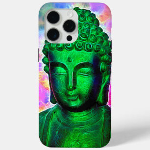 Coque iPhone 15 Pro Max Bouddha modifié