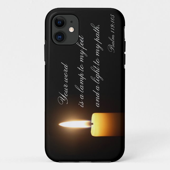 Coques Case-Mate iPhone Bougie dans le noir (Dos)