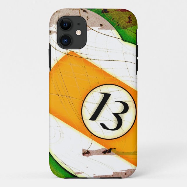 COQUES Case-Mate iPhone BOULE DE BILLARDS NUMÉRO 13 (Dos)
