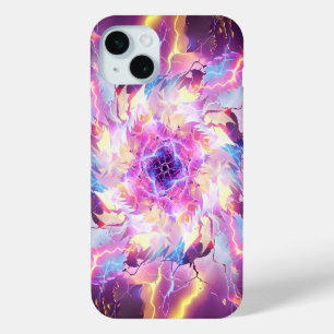 Coque iPhone 15 Mini Boule de feu éclair Blast