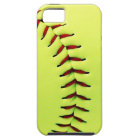 Boule jaune du base-ball