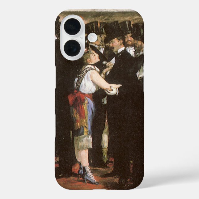 Coques Case-Mate iPhone Boule masquée à l'Opéra par Edouard Manet (Verso)