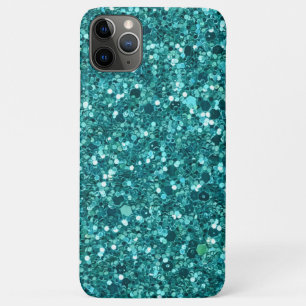 Case-Mate iPhone Case Boule Turquoise, étincelle et parties scintillant