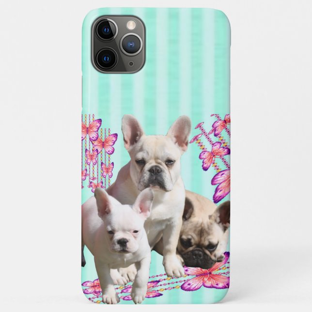 Coques Case-Mate iPhone Bouledogue français Case Mate IPhone 11 (Dos)