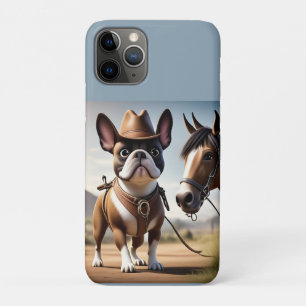 Case-Mate iPhone Case Bouledogue français chapeau de cowboy French Bulld