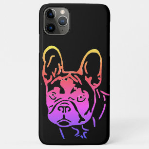 Case-Mate iPhone Case Bouledogue français cœur néon French Bulldog