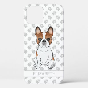 Case-Mate iPhone Case Bouledogue français pie rouge mignon chien de dess