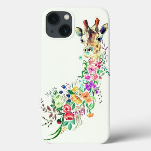 Case-Mate iPhone Case Bouquet de fleurs colorées Giraffe - Art Dessin