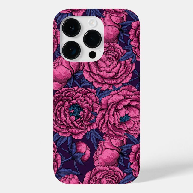Coques Case-Mate iPhone Bouquet de galets roses (Verso)