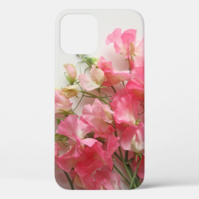 Coques Case-Mate iPhone Bouquet de pois rose (Verso)