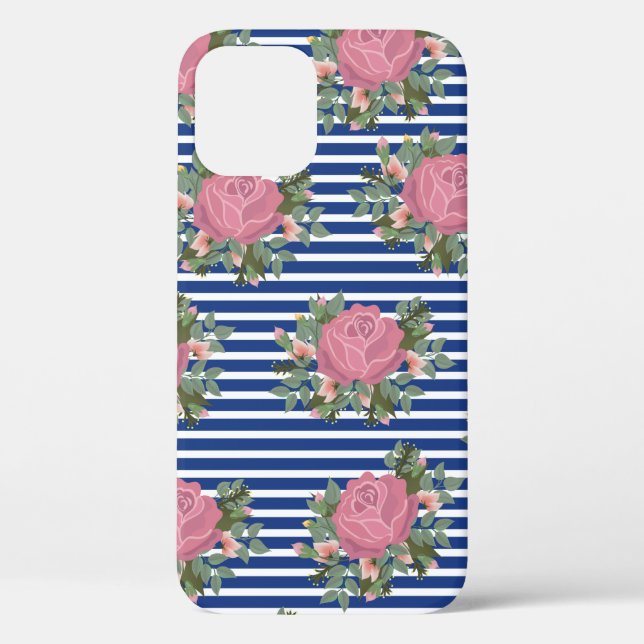 Coques Case-Mate iPhone Bouquet de rose traditionnel (Verso)