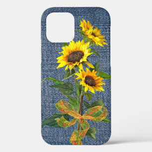 Case-Mate iPhone Case Bouquet de tournesol à Denim 