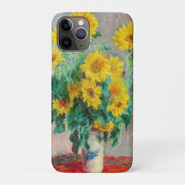Coques Case-Mate iPhone Bouquet de tournesols Claude Monet (Dos)